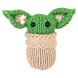 Handmade Knitted Grogu Aka Baby Yoda